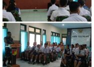 Kodim 1312/Tld Sambut Kunjungan Serta Sosialisasikan Terkait Tugas Pokok TNI-AD Ke Finalis Duta Pelajar SMP N 1 Melonguane 