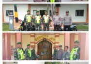 Personel Babinsa Kodim 1312/Tld Menjaga Kondusifitas Jalannya Ibadah Perayaan Minggu Paskah Di Wilayah Binaanya
