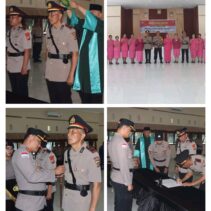 Talaud Arie Sulistyo Nugroho SIK. MH Pimpin Langsung Sertijab Kasat Intelkam Di Aula Mapolres