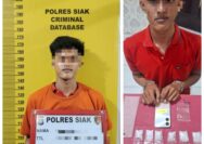 Polres Siak Ungkap Kasus Narkoba: Pelajar di Mempura Ditangkap dengan 59,03 Gram Shabu, Dua Bandar Masih DPO