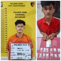 Polres Siak Ungkap Kasus Narkoba: Pelajar di Mempura Ditangkap dengan 59,03 Gram Shabu, Dua Bandar Masih DPO