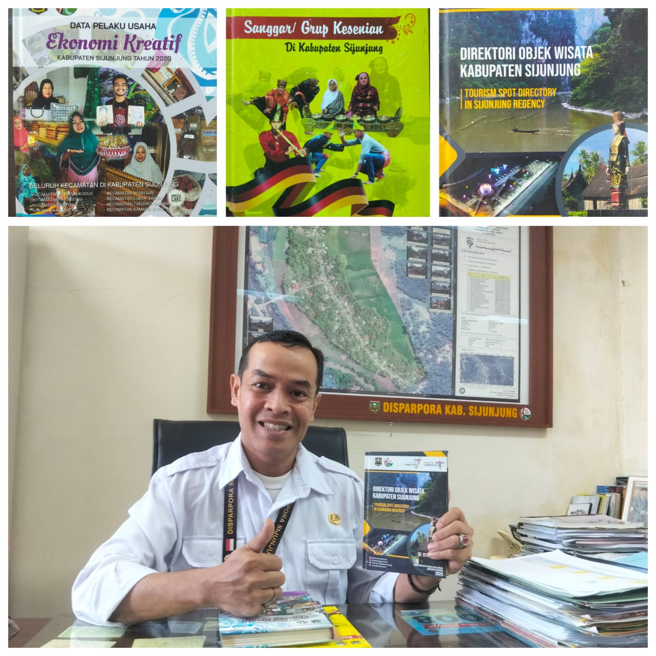 Sikapi Pecahan Sorga Di Dunia, Kadis Parpora Sijunjung Sumbar Siapkan Progam Unggulan " one village one destination" one village one event dan " si dewi mande