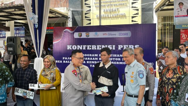 Kapolda Lampung Dukung Program Pemutihan Pajak, Ajak Masyarakat Manfaatkan Kesempatan Emas Ini