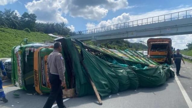 Kecelakaan Terjadi di Tol Siak, Ini Kata Dirlantas Polda Riau 