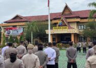 Kapolres Siak Pimpin Apel Pagi, Apresiasi Kinerja Personel dan Tegaskan Komitmen Integritas