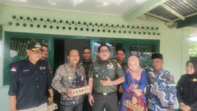 Langkah Awal Danramil 04 Lengayang Bangun Komunikasi dan Kordinasi Dengan Pemerintah Nagari dan Kampung