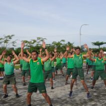 Pelaksanaan Samapta Periodik I Tahun 2025 Kodim 0322/Siak