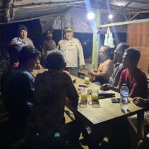Cegah Premanisme, Polsek Tualang Patroli Sampai Tengah Malam di Titik Rawan Kamtibmas
