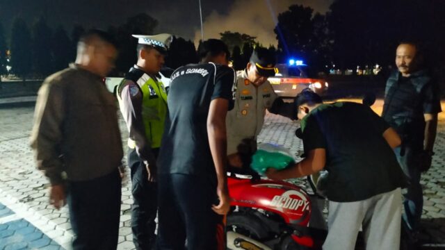 Polsek Tualang Amankan Dua Motor Trondol Saat Patroli Antisipasi Premanisme dan C3