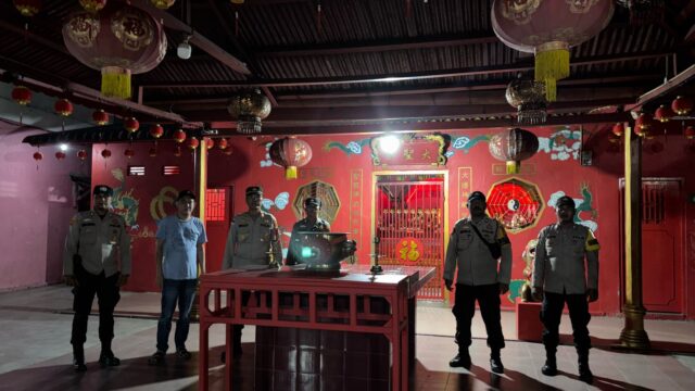 Polsek Sungai Apit Gelar Patroli Antisipasi Premanisme dan Pengamanan Perayaan Waisak