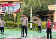 Kapolres Siak Pimpin Apel Pagi, Tegaskan Komitmen Disiplin dan Kinerja Personel