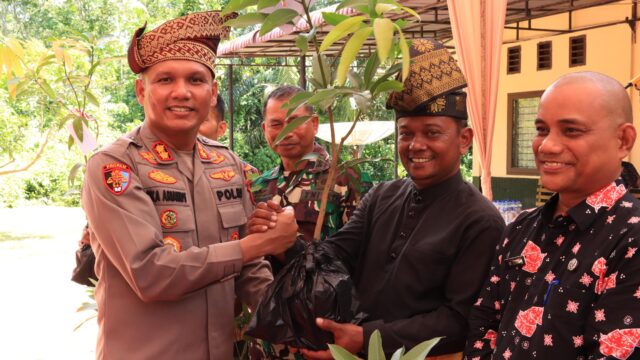 Kunjungan Kerja Kapolres Siak ke Polsek Sungai Apit: Penguatan Tugas, Penghijauan, dan Sinergitas Lintas Sektor