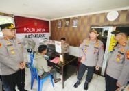 Sidak Polsek Samarinda Kota, Kapolri Tekankan Berantas Premanisme-Optimalkan Pelayanan