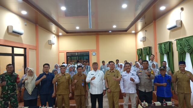 Cegah Perkawinan Anak, Polsek Tualang Dukung Sosialisasi ‘Cepak’ di Kampung Perawang Barat