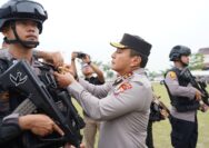 Polda Riau Gelar Upacara Pembukaan Pelatihan Tim RAGA Tahun 2025