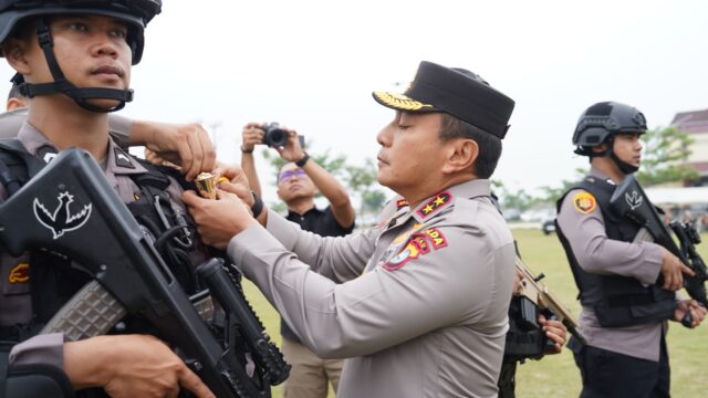 Polda Riau Gelar Upacara Pembukaan Pelatihan Tim RAGA Tahun 2025