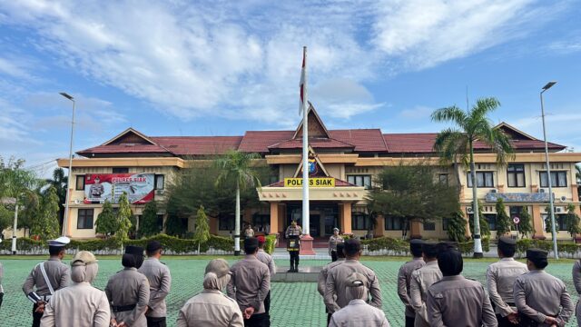 Polres Siak Gelar Upacara Hari Kebangkitan Nasional 2025, Kapolres Ajak Personel Bangkitkan Semangat Pengabdian