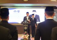 Kalapas Pekanbaru Hadiri Pengambilan Sumpah Jabatan dan Pelantikan Pejabat Manajerial di Lingkungan Kanwil Ditjenpas Riau