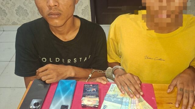 Polsek Tualang Berhasil Ungkap Bobol di TK Negeri Pembina. 2 Pelaku Dirangkap, 1 Buron