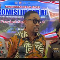Komisi III DPR RI Laksanakan Kunjungan Kerja Reses di Provinsi Sumbar