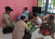 Sentuhan Kemanusiaan: Polsek Tualang Bantu Warga Lumpuh Sejak Lahir di Kampung Pinang Sebatang Timur