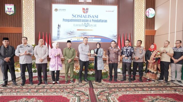 Kementerian ATR/BPN Sosialisasikan Pentingnya Pendaftaran Tanah Ulayat di Kabupaten Sijunjung