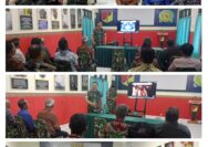 Di Sambut Hangat Kodim 1312/Tld Melaksanakan Halal Bihalal Bersama Presiden RI Dan Purnawirawan TNI-Polri Secara Virtual