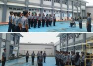 Apel Pagi Lapas Narkotika Rumbai, Perkuat Kedisiplinan Pegawai Sebagai Kunci Pelayanan Prima