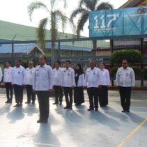 Semangat Kebhinekaan, Kalapas Pekanbaru Pimpin Upacara Peringatan Hari Lahir Pancasila