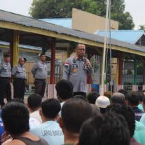 PERERAT HUBUNGAN DENGAN WBP : KALAPAS BANGKINANG TEKANKAN PESAN MORAL DAN DISIPLIN