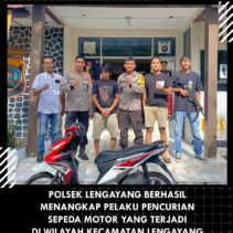 Polsek Lengayang Ungkap Dua TKP Baru Curanmor Usai Pengembangan Kasus R