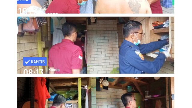 TAK HENTI-HENTI : LAPAS BANGKINANG KEMBALI LAKUKAN RAZIA KAMAR HUNIAN WARGA BINAAN