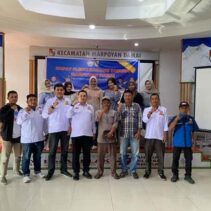 Maksimalkan program dan kepengurusan, Karang Taruna kec. Marpoyan damai laksanakan rapat pleno.