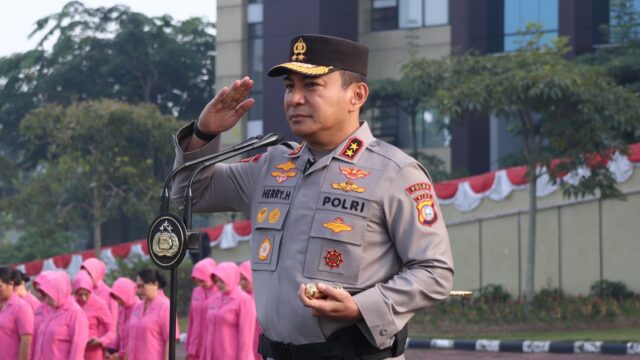 Personel Polda Riau Naik Pangkat Jelang Hari Bhayangkara ke-79*