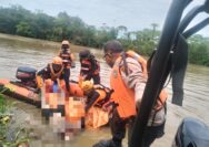 Remaja Inisial AF Usia 17 Tahun Yang tenggelam Di Sungai Siak Akhirnya Di Temukan