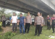 Kapolres Kuatan Singingi Memastikan Kesiapan Akhir Lokasi Pacu Jalur Rayon III Digelar di Tepian Rajo, Desa Pauh Angit