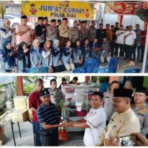 Polda Riau dan Polresta Pekanbaru Gelar “Jum’at Curhat” di Sukajadi Wadah Aspirasi dan Silaturahmi Bersama Warga.