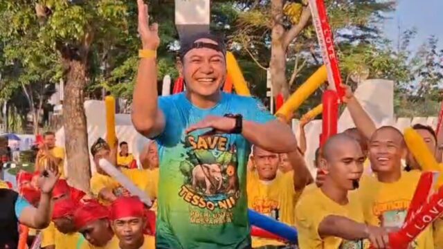 Kapolda Riau Hadir di CFD, Framing Pacu Jalur Hadirkan Budaya Lokal Ke Publik