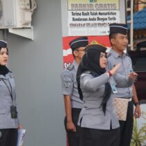 Apel Pagi, Pemimpin Apel Himbau Untuk Tetap Semangat Dalam Bertugas