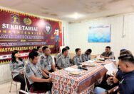 Wujud Pemenuhan Hak Pelatihan Kemandirian Warga Binaan, Lapas Pekanbaru Gelar Rapat Perencanaan