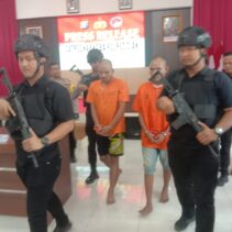 Polres Siak Gerebek Gudang Ekstasi di Perawang, 1.215 Butir Disita