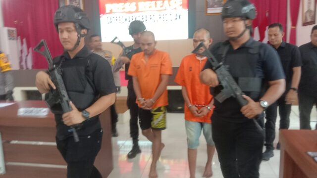 Polres Siak Gerebek Gudang Ekstasi di Perawang, 1.215 Butir Disita