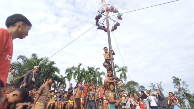 Pemuda Bukit Gombak Nagari Padang Laweh Gelar Berbagai Lomba, Masyarakat Sangat Berantusias
