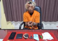 Tim Mata Elang Polres Kuansing Bekuk Pengedar Shabu di Sungai Keranji, 11 Paket Diamankan