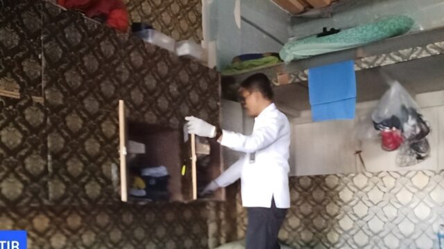 LANGKAH TEGAS JAGA KETERTIBAN, LAPAS BANGKINANG GELAR RAZIA RUTIN KAMAR HUNIAN