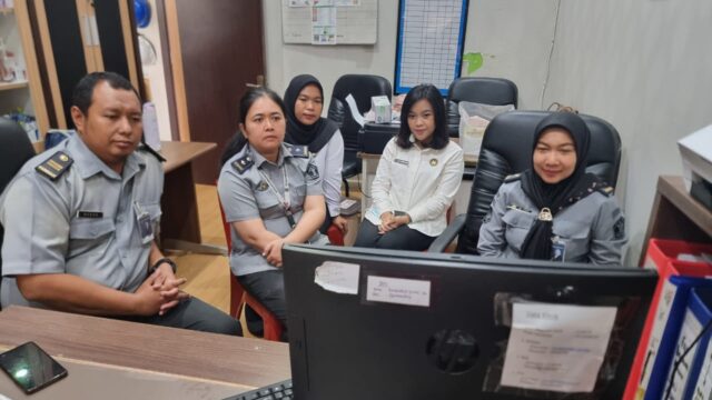 Terus Tingkatkan Layanan Kesehatan, Lapas Pekanbaru Ikuti Sosialisasi Optimalisasi Pelaksanaan Rehabilitasi Pemasyarakatan Semester II