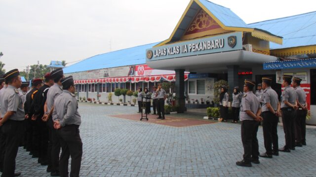 Apel Pagi Pejabat Himbau Pegawai, Persiapan Pemberian Remisi untuk WBP