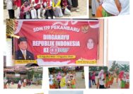 Sangat meriah HUT RI yang ke 80 Di SDN 119 dengan perlombaan murid,guru dan orang tua murid