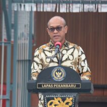 Upacara Peringatan HUT ke-80 Kemerdekaan RI di Lapas Pekanbaru Berlangsung Khidmat dan Penuh Semangat Kebangsaan