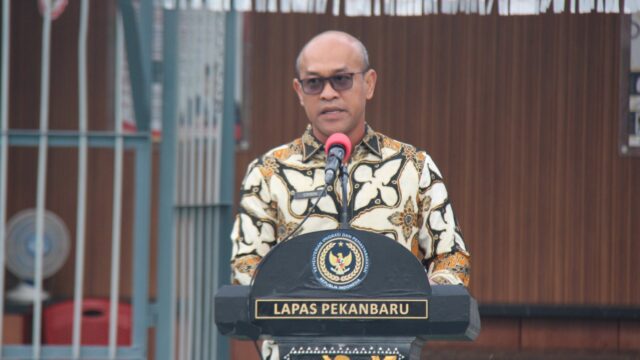 Upacara Peringatan HUT ke-80 Kemerdekaan RI di Lapas Pekanbaru Berlangsung Khidmat dan Penuh Semangat Kebangsaan